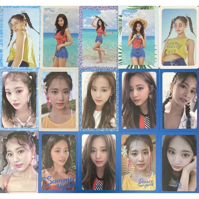 TWICE Summer Nights ツウィ ポップアップストア 特典 トレカ