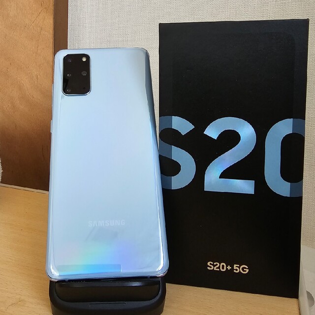 【値下げ中】Samsung Galaxy S20+128GB simフリー海外simフリー