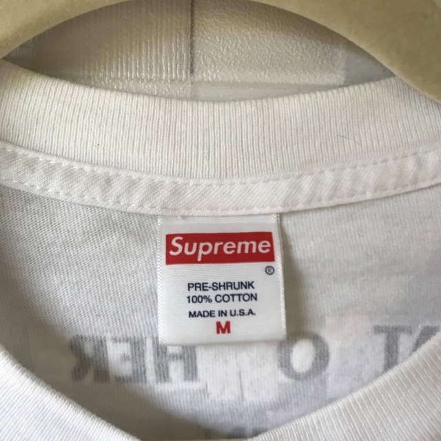 Supreme Anti Hero Balcony Tee "White"NIKE