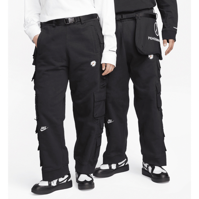 PEACEMINUSONE(ピースマイナスワン)のPEACEMINUSONE PMO x NIKE Wide Pants XS メンズのパンツ(ワークパンツ/カーゴパンツ)の商品写真