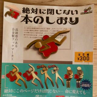 絶対に閉じない本のしおり　コンプリート　ガチャガチャ　箸置き　フルコンプ(その他)