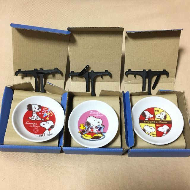 スヌーピー・イン銀座2010 銀座三越 スヌーピー SNOOPY イベント 小皿