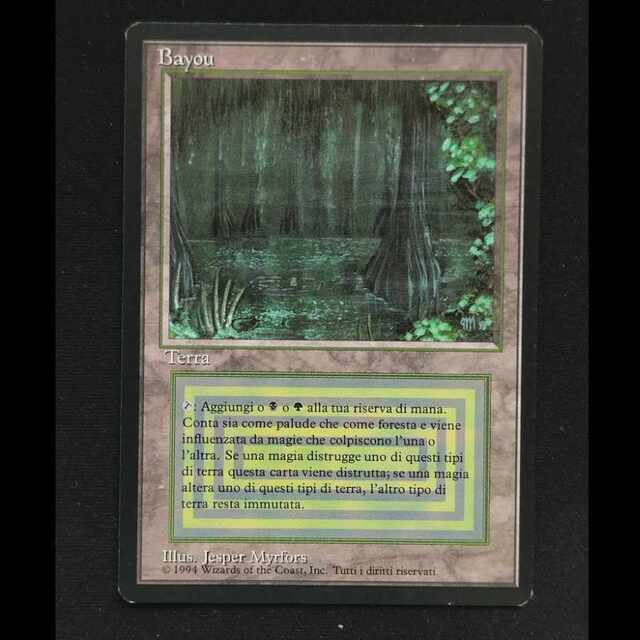 安心の正規品 MTG Badlands イタリア語 デュアルランド リバイズド 3ED
