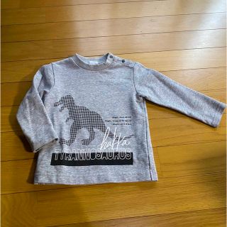 ハッカキッズ(hakka kids)の美品 ハッカキッズ90 トレーナー(Tシャツ/カットソー)