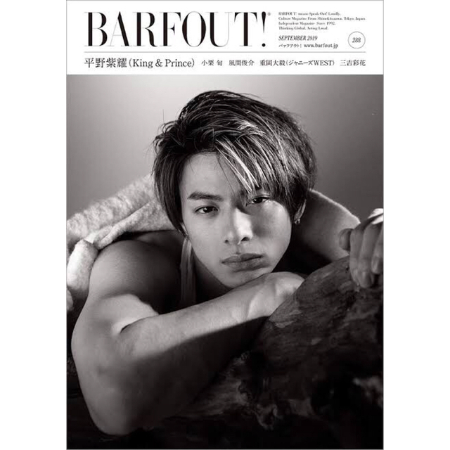 Johnny's(ジャニーズ)のBARFOUT! 平野紫耀 エンタメ/ホビーの本(アート/エンタメ)の商品写真