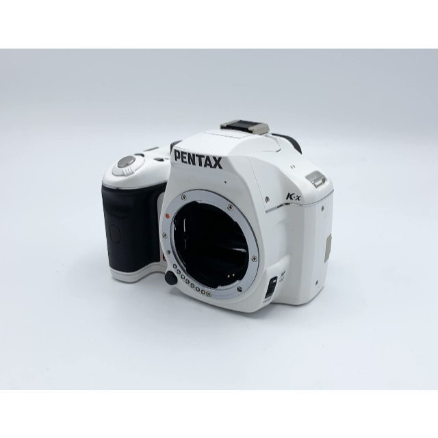 PENTAX(ペンタックス)の中古 PENTAX デジタル一眼レフカメラ K-x ダブルズームキットホワイト スマホ/家電/カメラのカメラ(その他)の商品写真