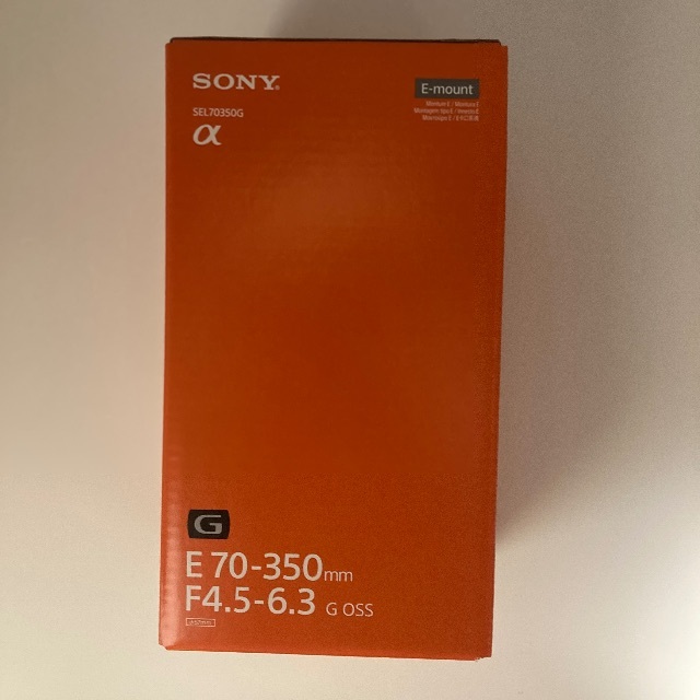 【新品未使用】SEL70350G 70-350mm SONY