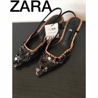 ザラ(ZARA)のZARA  パンプス　22.8cm(ハイヒール/パンプス)