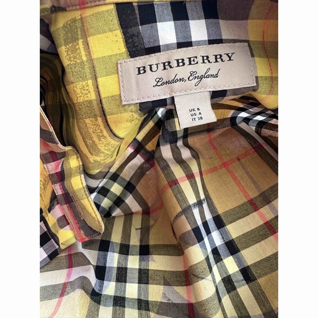 BURBERRY(バーバリー)のBURBERRY シャツワンピース レディースのワンピース(ミニワンピース)の商品写真