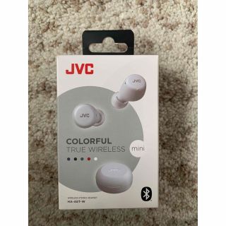 ケンウッド(KENWOOD)のJVC Bluetooth対応フルワイヤレスイヤホン ホワイト HA-A5T-W(ヘッドフォン/イヤフォン)