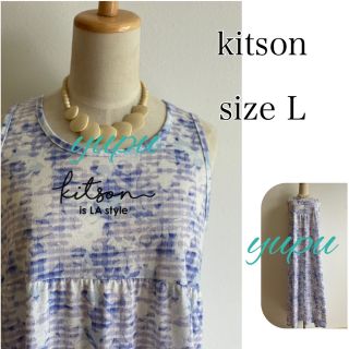 キットソン(KITSON)のkitson ワンピース ノースリーブ(ロングワンピース/マキシワンピース)