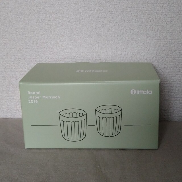 iittala(イッタラ)のiittala Raami イッタラ ラーミ タンブラー ペア シーブルー 新品 インテリア/住まい/日用品のキッチン/食器(タンブラー)の商品写真