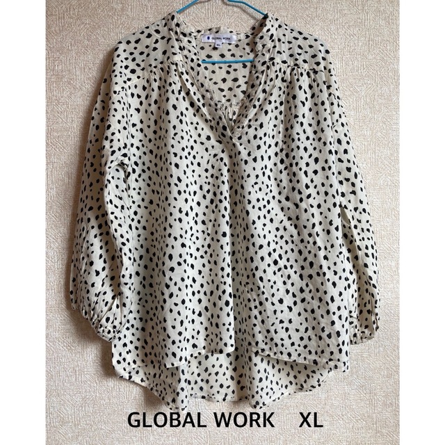 GLOBAL WORK(グローバルワーク)のGLOBAL WORK ブラウス XL キッズ キッズ/ベビー/マタニティのキッズ服女の子用(90cm~)(ブラウス)の商品写真