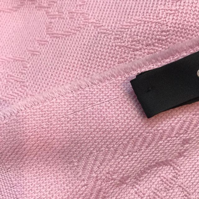 ☆新品未使用品☆GUCCI グッチ GG柄 マフラー ウール ピンク ほしい物