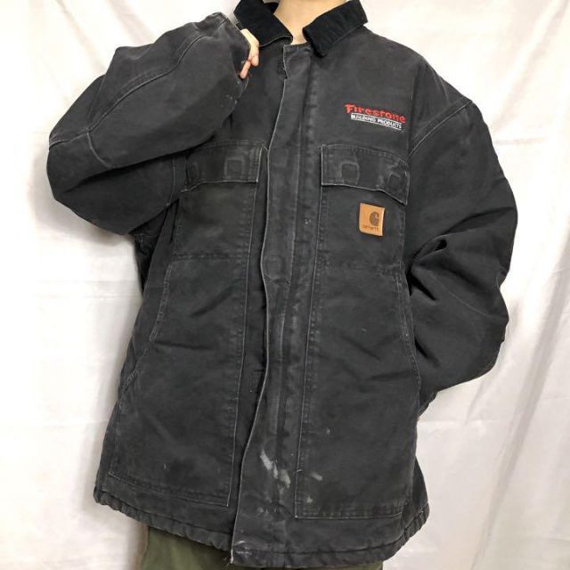 carhartt - カーハート☆アクティブジャケット 90s 古着 ゆるだぼ 企業 ...