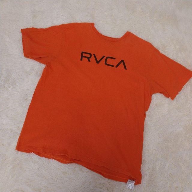 RVCA(ルーカ)のRVCA Tシャツ L オレンジ メンズのトップス(Tシャツ/カットソー(半袖/袖なし))の商品写真