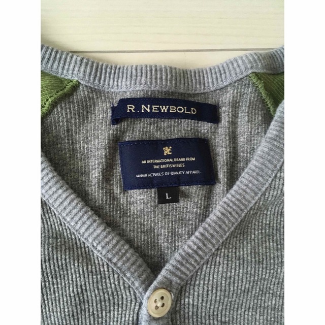 R.NEWBOLD(アールニューボールド)のメンズ　七分袖　カットソー R.NEWBOLD メンズのトップス(Tシャツ/カットソー(七分/長袖))の商品写真