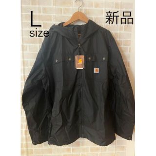 カーハート(carhartt)の【 新品 】メンズ カーハート ジャケット Ｌ ナイロン ブラック アウター(ナイロンジャケット)