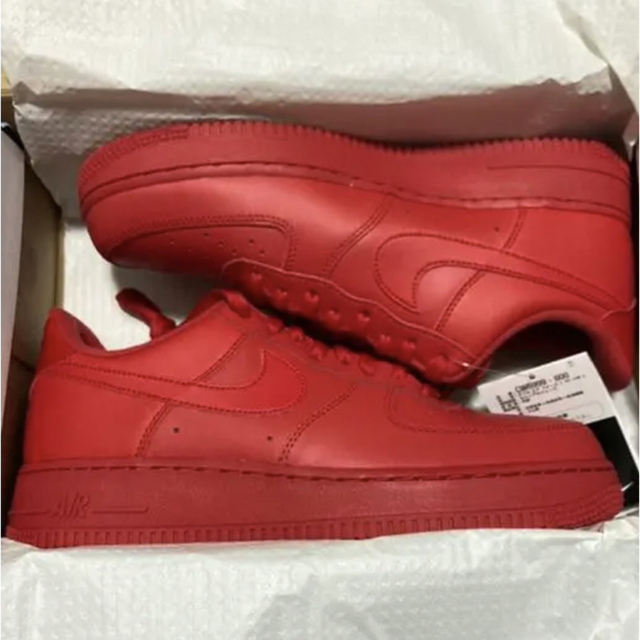 NIKE AIR FORCE RED エアフォース1 赤　26.5cm