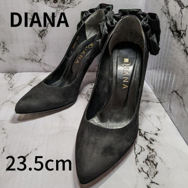 美品 DIANAスエードパンプス