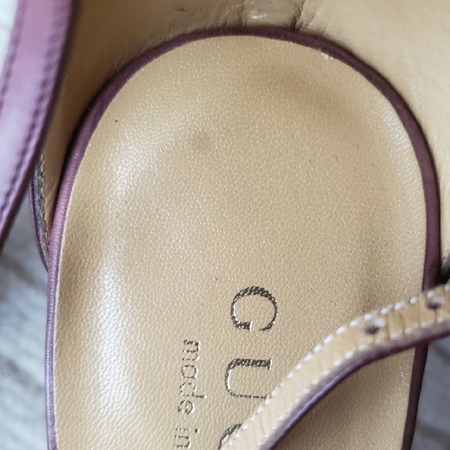 Gucci - グッチ オープントゥ アンクルストラップ パンプス サンダル ...