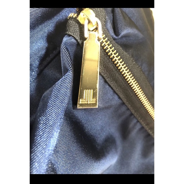 LANVIN en Bleu(ランバンオンブルー)のランバンオンブルー リュック　バックパック　ネイビー　リボン  レディースのバッグ(リュック/バックパック)の商品写真