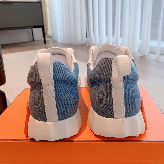 エルメス スニーカー BOUNCING バウンシング 42 デニム 適当な価格 www