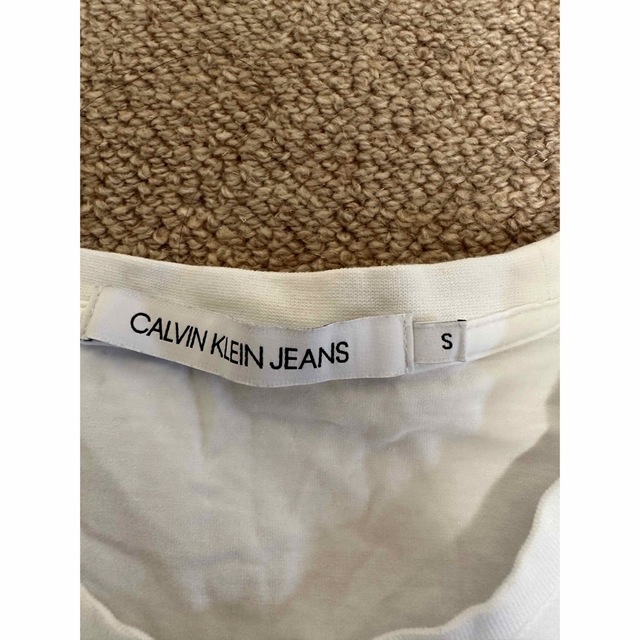 Calvin Klein(カルバンクライン)のカルバンクラインジーンズ　カットソー　Sサイズ メンズのトップス(Tシャツ/カットソー(七分/長袖))の商品写真