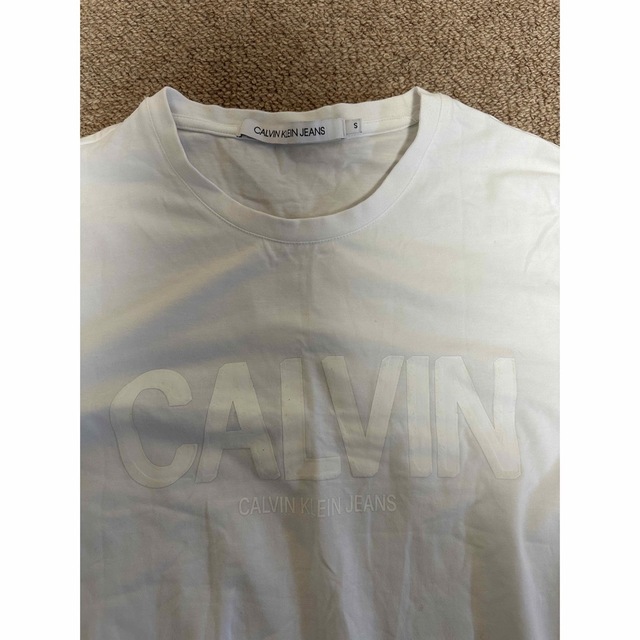 Calvin Klein(カルバンクライン)のカルバンクラインジーンズ　カットソー　Sサイズ メンズのトップス(Tシャツ/カットソー(七分/長袖))の商品写真