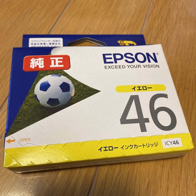 EPSON(エプソン)のEPSON インク  ICY46 イエロー インテリア/住まい/日用品のオフィス用品(その他)の商品写真
