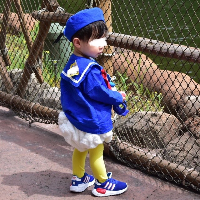 ドナルド コスプレ 90センチ 全身セット ドナルド コスプレ 90センチ 全身セット