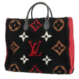 ルイヴィトン(LOUIS VUITTON)のルイヴィトン ハンドバッグ シアリング レディース 黒 赤 未使用 5121(ショルダーバッグ)