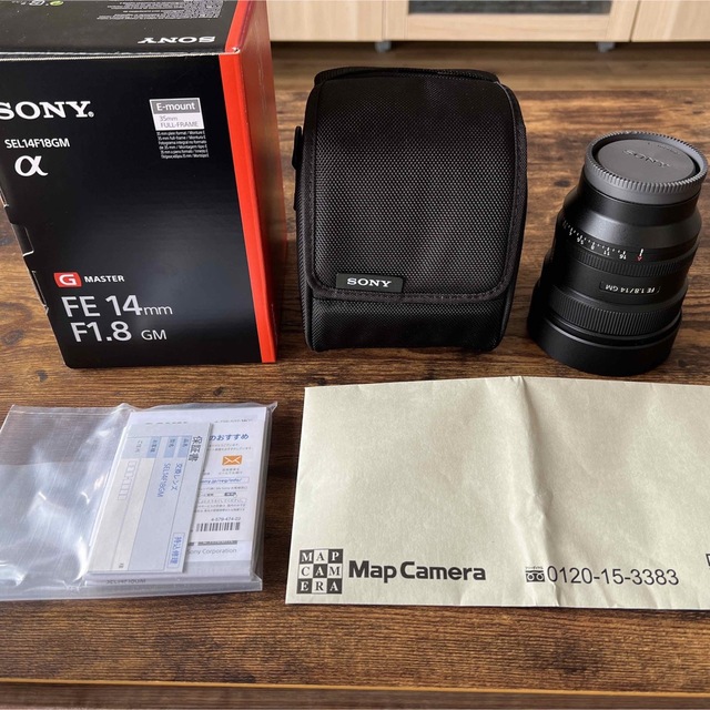 SONY(ソニー)のSony 14mm F1.8 SEL14f18GM 美品 スマホ/家電/カメラのカメラ(レンズ(単焦点))の商品写真