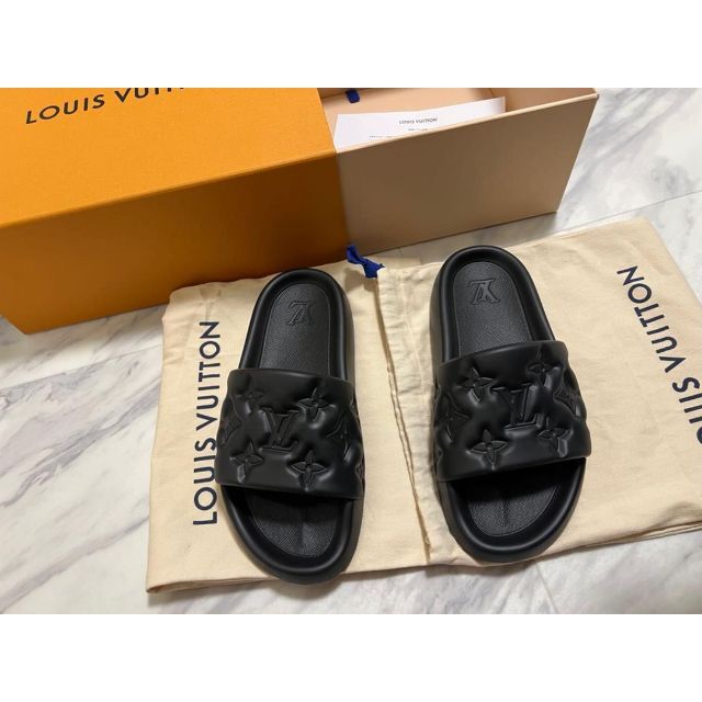 LOUIS VUITTONウォーターフロント・ライン ミュール | gulatilaw.com