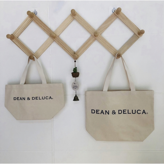 DEAN & DELUCA(ディーンアンドデルーカ)のGWセール　Dean &Deluca　Lサイズ　ホワイト 　トートバッグ レディースのバッグ(トートバッグ)の商品写真