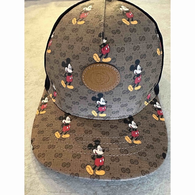 売れ筋商品 GUCCI Mickey コラボ キャップ帽 -キャップ