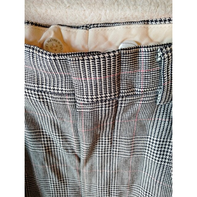 Ralph Lauren(ラルフローレン)のRALPH LAURENラルフローレンガングラブチェックパンツスラックス メンズのパンツ(スラックス)の商品写真
