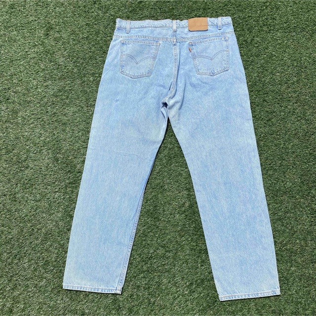 Levi's(リーバイス)のリーバイス 550 XLサイズ ライトブルー デニムジーンズ 90年代USA製 メンズのパンツ(デニム/ジーンズ)の商品写真