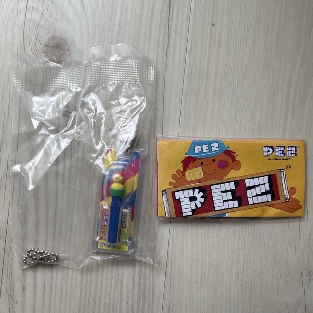 PEZ ボールチェーンマスコット ひよこ 青色 エンタメ/ホビーのフィギュア(その他)の商品写真