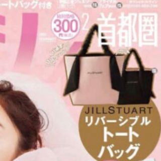 ジルスチュアート(JILLSTUART)のゼクシィ2月号付録　JILLSTUART リバーシブルトートバッグ(トートバッグ)