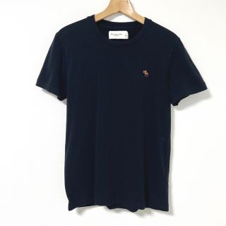 アバクロンビーアンドフィッチ(Abercrombie&Fitch)のアバクロ 黒 ワンポイント ロゴ Tシャツ(Tシャツ/カットソー(半袖/袖なし))