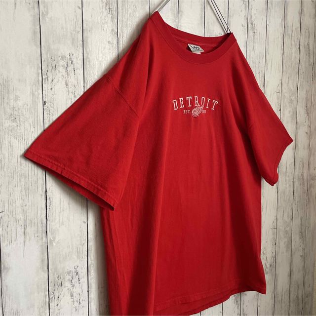 Lee(リー)のLee SPORT リースポーツ 90s ヴィンテージ 刺繍ロゴ デトロイト古着 メンズのトップス(Tシャツ/カットソー(半袖/袖なし))の商品写真