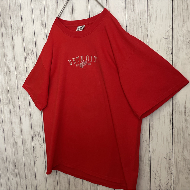 Lee(リー)のLee SPORT リースポーツ 90s ヴィンテージ 刺繍ロゴ デトロイト古着 メンズのトップス(Tシャツ/カットソー(半袖/袖なし))の商品写真