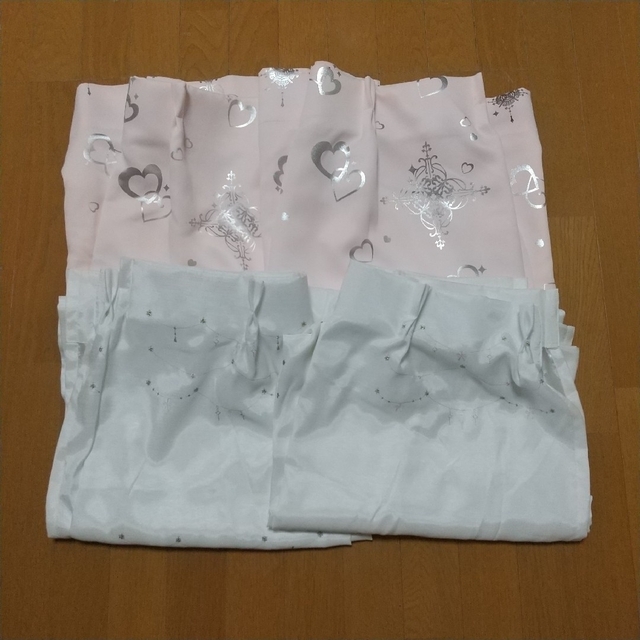 ニトリ - まんたろう様専用かわいい♪カーテンセット4枚(幅100x丈140