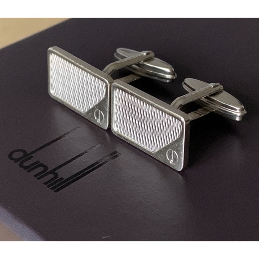 Dunhill - Dunhillスターリングシルバー製カフリンクス※付属品無しの