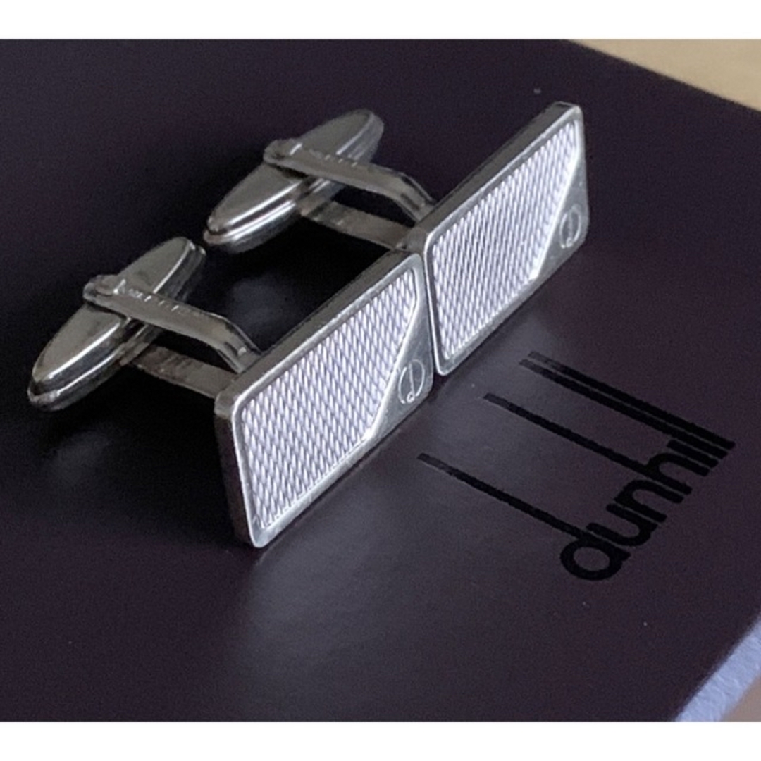 Dunhill - Dunhillスターリングシルバー製カフリンクス※付属品無しの