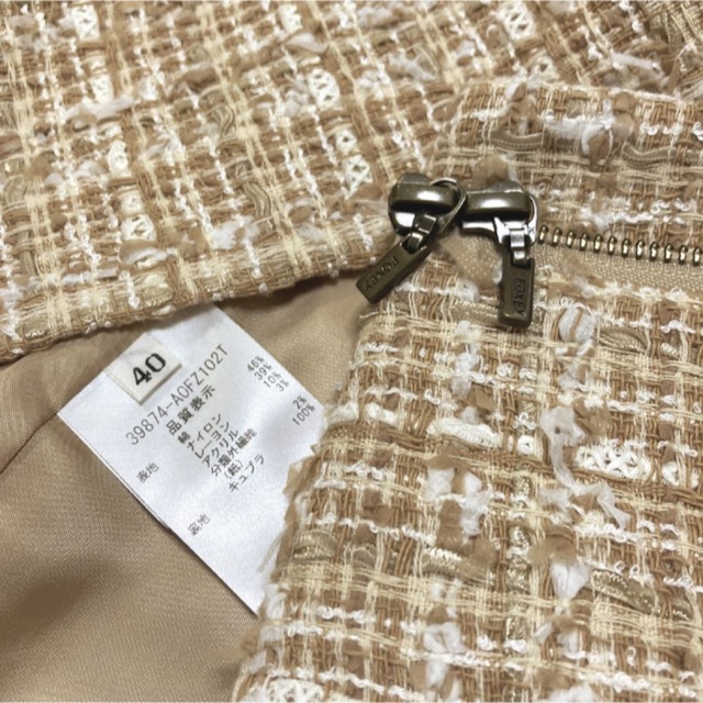 FOXEY - 美品 ¥129,600 FOXEY ツイードワンピース(size 40)の通販 by