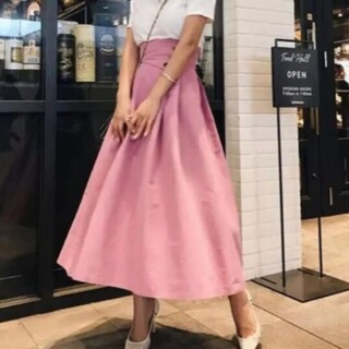 エイミーイストワール ピンク ロングスカート/マキシスカートの通販 