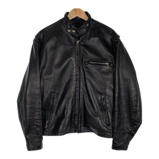 ショット(schott)のショット 141 シングルライダースジャケット ブラック サイズ 42(レザージャケット)