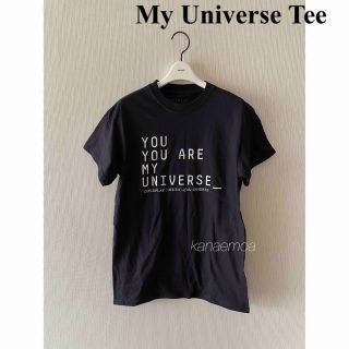 ボウダンショウネンダン(防弾少年団(BTS))のレア My Universe Tシャツ COLDPLAY BTS コールドプレイ(ミュージシャン)